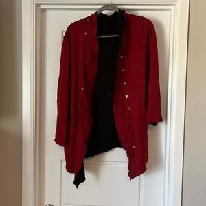 Reversible cardigan